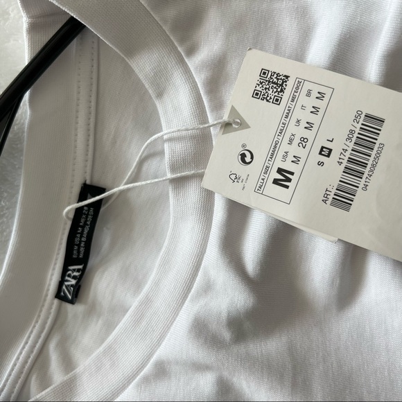 Zara tie up crop top - Picture 3 of 3